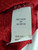 2002 San Francisco 49ers Blank Game Issued Red Jersey 40 DP67800