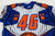 2023 Syracuse Mets #46 Game Issued White Jersey Marvel Defenders 52 DP68371