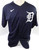 2021 Detroit Tigers Matthew Boyd #48 Game Issued Pos Used Navy Jersey ST 46 4