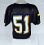 Marin Football #51 Game Used Black Jersey XL DP66606