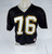 Marin Football #76 Game Used Black Jersey XL DP66604