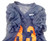 North Carolina Tar Heels UNC #83 Game Used Blue Practice Football Jersey 528
