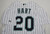 Florida Marlins Hart #20 Game Used White Jersey DP07226