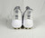 Nike ALPHA Menace Midtop Steelers White Football Cleats Size 10.5 AQ3209-100