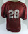 North Carolina Tar Heels UNC #28 Game Used Red Practice Football Jersey 96