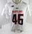 Men's Maryland Terrapins #46 Game Issued White Jersey Lacrosse Ops DP60585