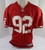 1990s San Francisco 49ers #92 Game Issued Pos Used Red Jersey 46 DP59320