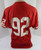 1990s San Francisco 49ers #92 Game Issued Pos Used Red Jersey 46 DP59320