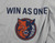 Charlotte Bobcats Team Issued White Long Sleeve Shirt Win As One DP59048