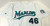 2002 Florida Marlins Bobby Rodgers #46 Game Issued White Jersey 48 DP14326