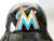 2017-18 Miami Marlins Game Used Black Batting Helmet 7 3/8 Minors DM86181
