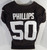 2020 Cleveland Browns Jacob Phillips #50 Game Used Brown Practice Jersey 38 533