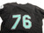 1999-02 Florida Marlins #76 Game Used Black Jersey Name Plate Removed 48 DP42616