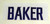 2012-14 Minnesota Vikings Chase Baker #91 Game Used White Name Plate DP14896