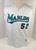 1993-02 Florida Marlins #52 Game Issued White Jersey Vest 48 DP14209