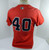 2008 Gwinnett Braves Jerome Gamble #40 Game Used Red Jersey L DP44081