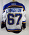 St. Louis Blues James Livingston #67 Game Used White Jersey Traverse City 78