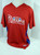 2007-10 Philadelphia Phillies Lincoln Holdzkom #53 Game Used Red Jersey ST BP 1