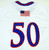 Kansas Jayhawks #50 Game Issued White Jersey 44 885