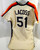 1982-84 Houston Astros Mike LaCoss #51 Game Used Cream Jersey 42 DP23575