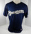 Milwaukee Brewers Mel Stocker #40 Game Issued Navy Jersey BREW280