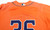 2013-19 Houston Astros #36 Game Used Orange Jersey Name Plate Removed 46 DP23876