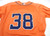 2013-19 Houston Astros #38 Game Used Orange Jersey Name Plate Removed 44 DP23614