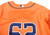 2013-19 Houston Astros #62 Game Used Orange Jersey Nameplate Removed 48 DP25528