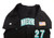 Jupiter Hammerheads #27 Game Used Black Jersey USA Flag Patch 48 DP32328