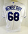2020 Kansas City Royals Jake Newberry #68 Game Issued White Jersey DG Patch 48 3