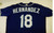 2020 Kansas City Royals Oscar Hernandez #18 Game Issued Pos Used Blue Jersey DG