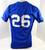 Late 1980s Early 1990s Huntsville Stars #26 Game Used Blue Jersey 40 DP23935
