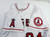 2022 Los Angeles Angels Dom Chiti #84 Game Issued Pos Used White Jersey 48 3