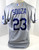 2021 Los Angeles Dodgers Steven Souza Jr. #23 Game Issued Grey Jersey 46TC 88