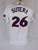 2019 Lakewood BlueClaws Tom Sutera #26 Game Used White Jersey DPM Patch DP04909