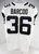 2020 Jacksonville Jaguars Luq Barcoo #36 Game Issued White Jersey 38 DP74501