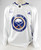 2024 Buffalo Sabres Sean Keohane #90 Game Issued P Used White Practice Jersey 4