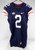 2015-17 Virginia Cavaliers #2 Game Used Navy Jersey Throwback NP R 40 DP78493