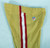 San Francisco 49ers #81 Game Used Gold Pants 34 DP78959