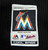 2014-16 Miami Marlins Fermin #47 Game Used Black Jersey ST BP 48 DP18480
