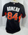 2014-16 Miami Marlins Isaac Galloway #21 Game Used Black Jersey Ex ST BP 44 978