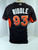 2014-16 Miami Marlins JT Riddle #93 Game Used Black Jersey Ex ST BP 44 939