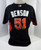 2014-16 Miami Marlins Joe Benson #51 Game Used Black Jersey ST BP 48 DP18487