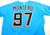 Miami Marlins Alvaro Montero #97 Game Used Blue Jersey 44 DP22230