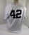 2020 New York Yankees Erik Kratz #42 Game Issued White Jersey HGS J Robinson 1