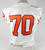 2018-22 Clemson Tigers #70 Game Used White Jersey NP R 46 689