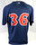 2015-16 Pawtucket Red Sox Jonathan Aro Robby Scott #36 Game Used Navy Jersey 6