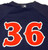 2015-16 Pawtucket Red Sox Jonathan Aro Robby Scott #36 Game Used Navy Jersey 6