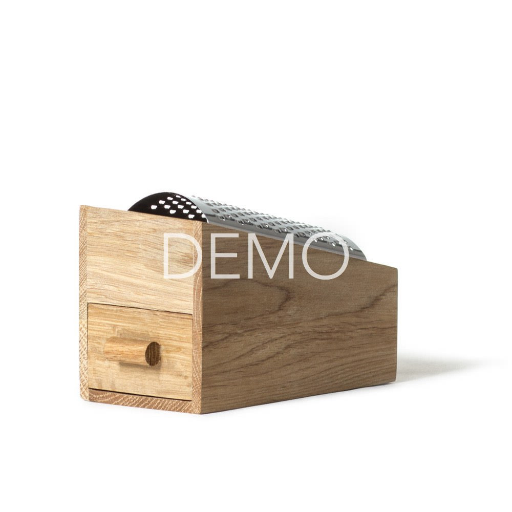[Sample] Oak Cheese Grater - image 3