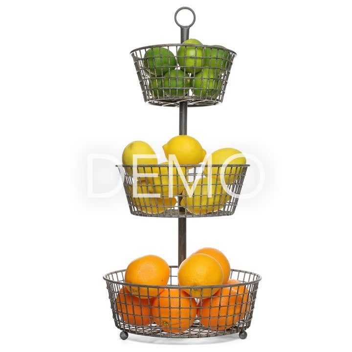 [Sample] Tiered Wire Basket - image 4